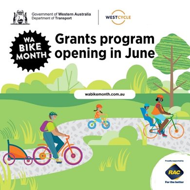 Get Ready for the 2024 WA Bike Month Grants Program