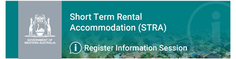 Short Term Rental Accommodation (STRA) Roadshow