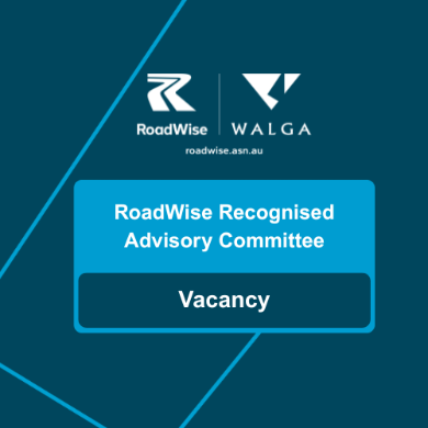 RoadWise Recognised Advisory Committee Vacancy