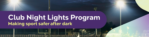 Club Night Lights Program funding now open