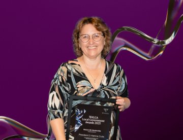 Shire of Brookton President Katrina Crute – 2025 Recipient of WALGA’s Life Membership Award